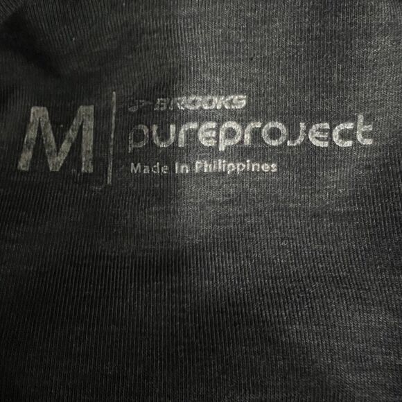 Brooks Women's Pure Project Running Jacket Gray Reflective Zip Front Sz Med - Picture 6 of 7